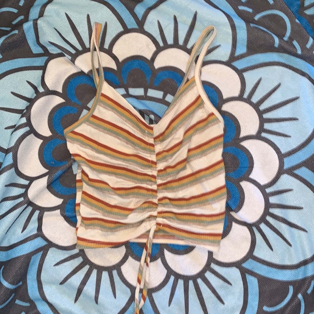 Sky and Sparrow Tillys cropped tank top, worn once